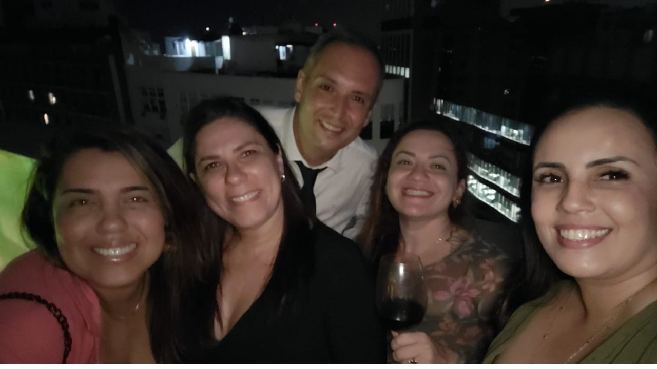 WSB Advisors rooftop party