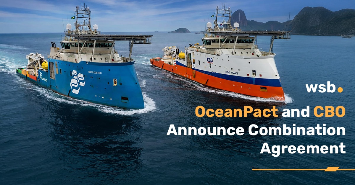 OceanPact and CBO announce combination agreement