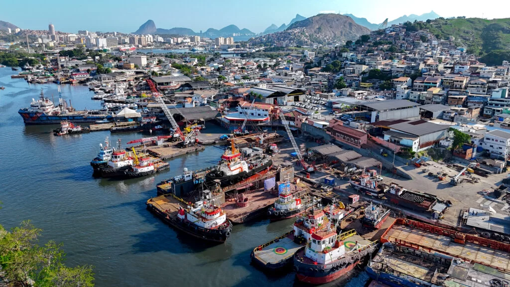 Camorim shipyard, at Niterói (RJ) 